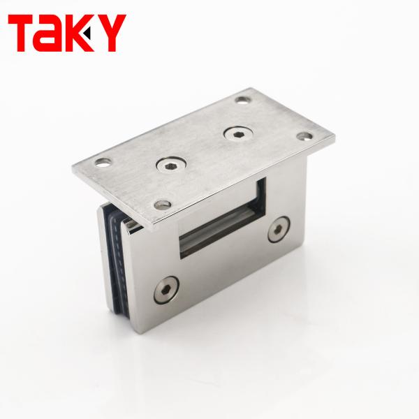 Wall Mounted 90 Degree square Corner Glass Door Hinge Pivot Screen Shower Hinge