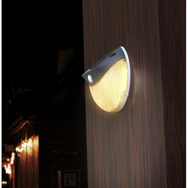 Solar LED Wall Light with PIR Motion Sensor and Daylight Sensor IP65 Waterproof