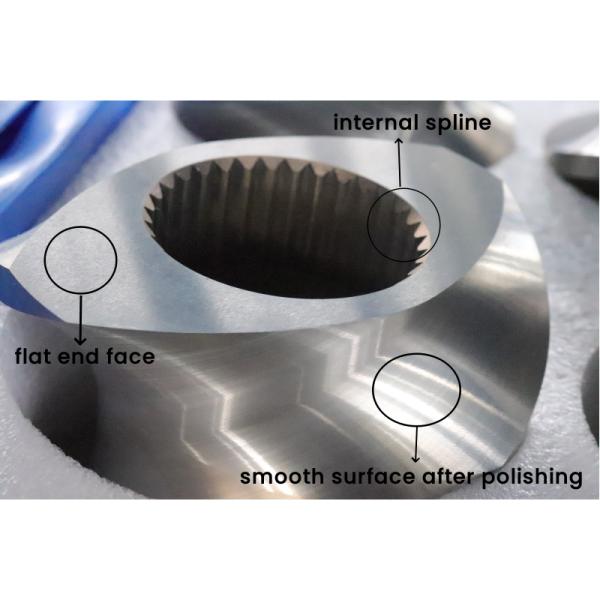 High Efficiency Mixing 30mm Bimetallic Screw Barrel Set For Lithium Battery Slurry