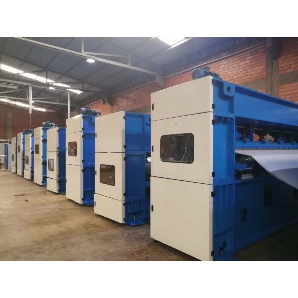 Full Automatic PET Needle Punching Carpet Making Machine , Carpet Manufacturing Machine