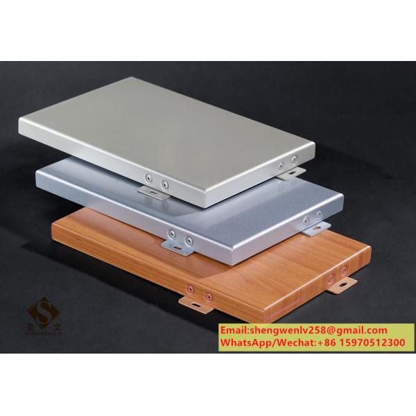 Perforating Aluminum Ceiling Metal Wall Cladding Customized Size Color
