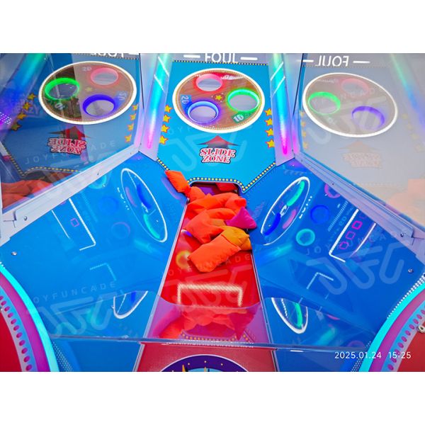Mini Sandbags Arcade Machine Multi-Player Ball Interactive Ball Toss Ticket Redemption Game