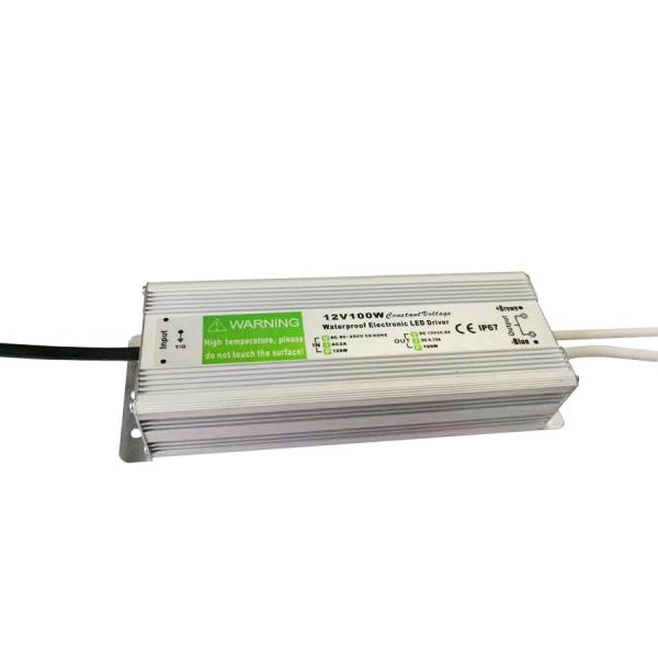 100W Outdoor IP67 Power Supply 8.5A Waterproof 12 Volt Power Supply