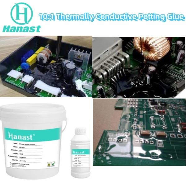 High Dielectric Strength Silicone Potting Compound For High Voltage Power Components