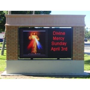 Buy cheap Outdoor Monument LED Signs , IP65 Electronic Message Center Signs from wholesalers