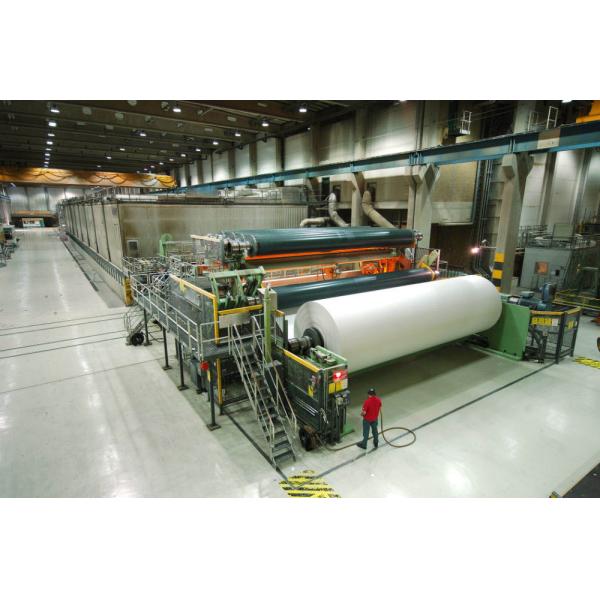 Cylinder A4 Paper Making Machine 40g / M2 Wheat Straw