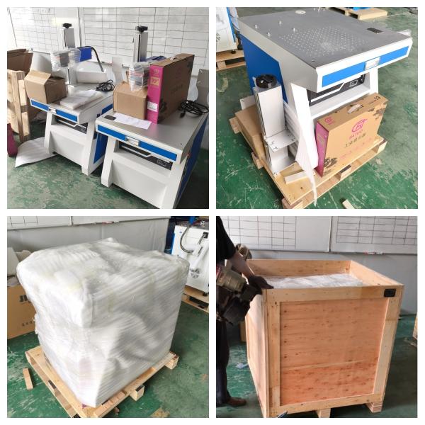 High Performance Fiber Laser Engraving Machine 50Watt Plastic Metal Laser Marking Machine