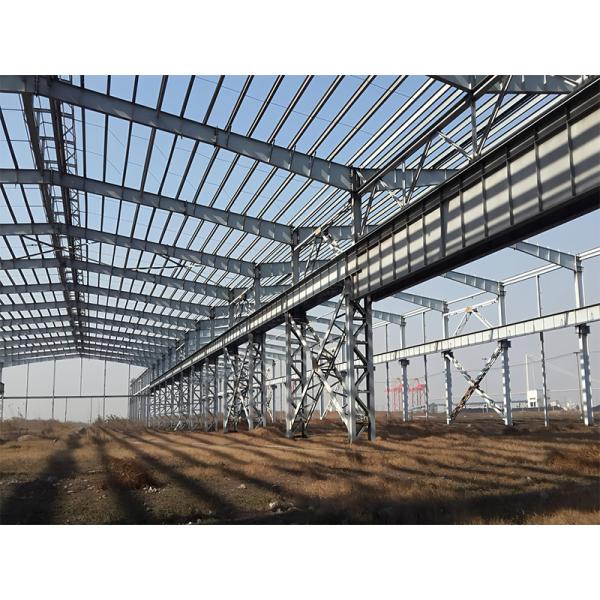 Light Steel Structure Frame Warehouse Order Statically Indeterminate Space Structure for Flexible Warehouse Construction