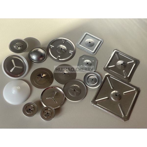 1-1/4" Corrosion Resistant Self Locking Washer 316 Stainless Steel Square Lock Washer For Rockwool Insulation