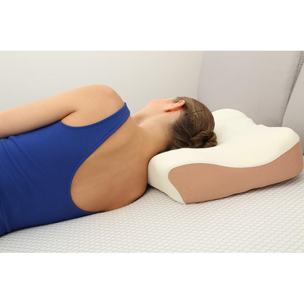 Customized Massage Memory Foam Pillows Contour Hypoallergenic Neck Pillow
