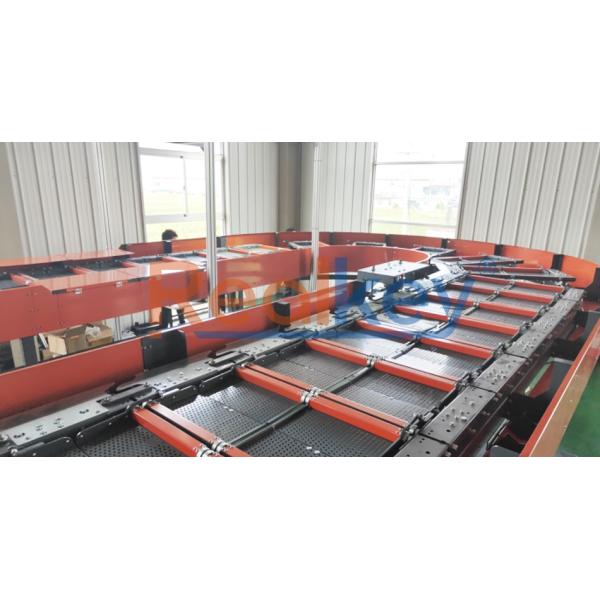High Efficiency Warehouse Sorting Machine Processing Up To 21,600 Trays Per Hour