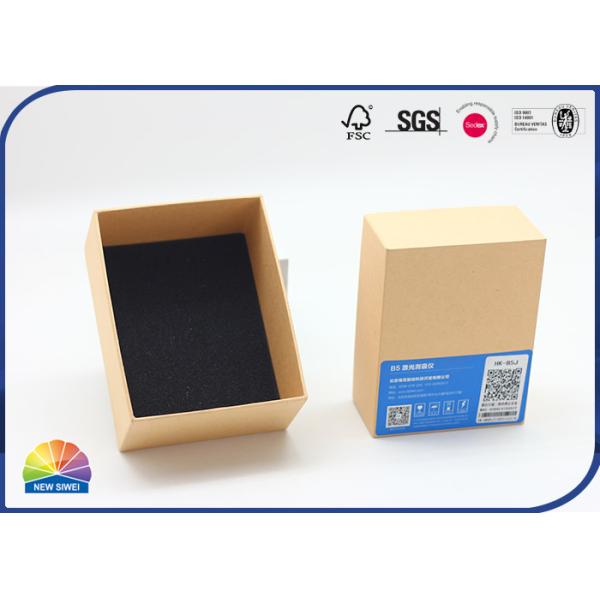 Lamps Electronics Packaging Paper Gift Box With EPE Foam Tray