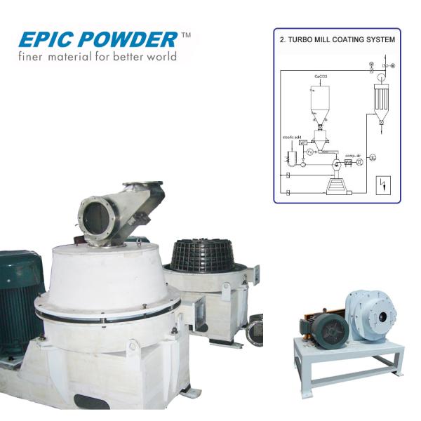 Powder Turbo Pulverizer Grinding Machine With Internal Air Classifier