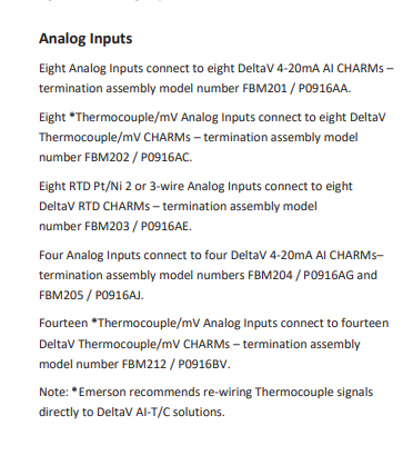 P0916AA Foxboro Termination Assembly Model Number FBM201 / P0916AA