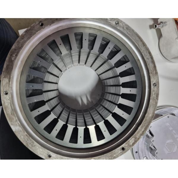 Precision-Engineered M19-29G Rotor Laminations - Ultra-Thin 0.35mm Non-Oriented Silicon Steel with Laser-Cut Air Vents for 15% Improved Cooling