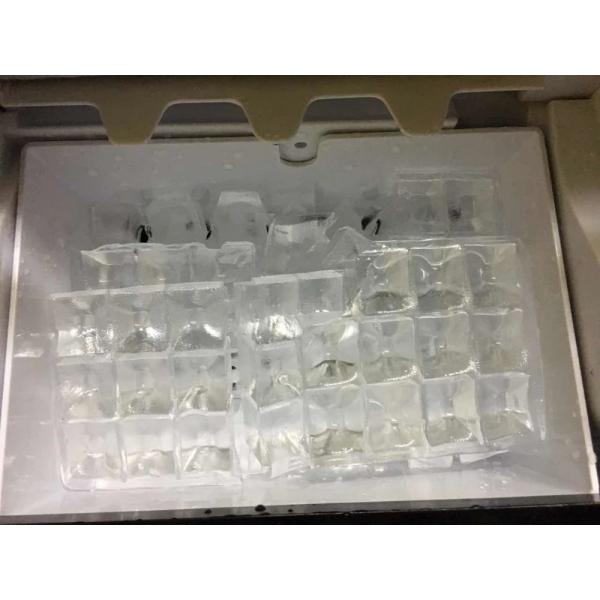 Transparent Residential Nugget Ice Machine Effecicent Energy Saving