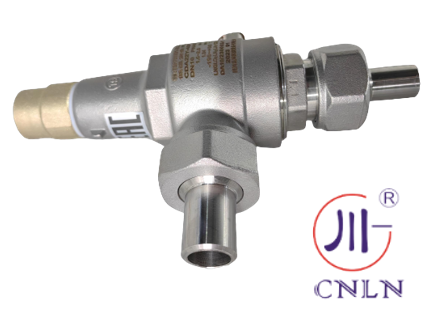 DN25 Spring Direct Acting Full Open Cryogenic Safety Valve -196~+80 ℃ For LNG/LOX/LN2/LAR/LCO2