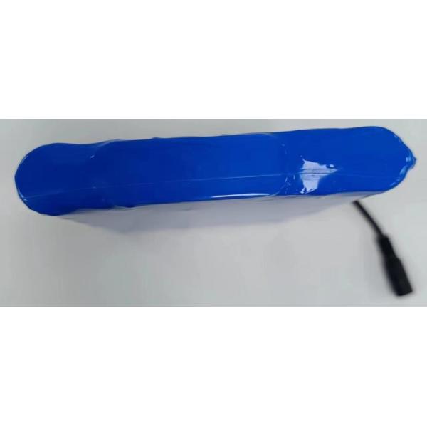 Slim 18650 Battery Packs 6S2P 22.2V 5Ah With DC 5.5x2.1mm Connector BMS On Top