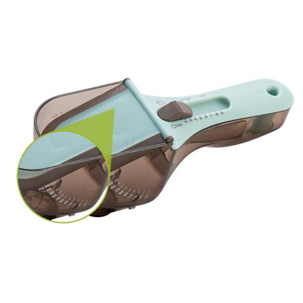 Plastic Adjustable Measuring Cups And Spoons Measuring Tablespoon Teaspoon