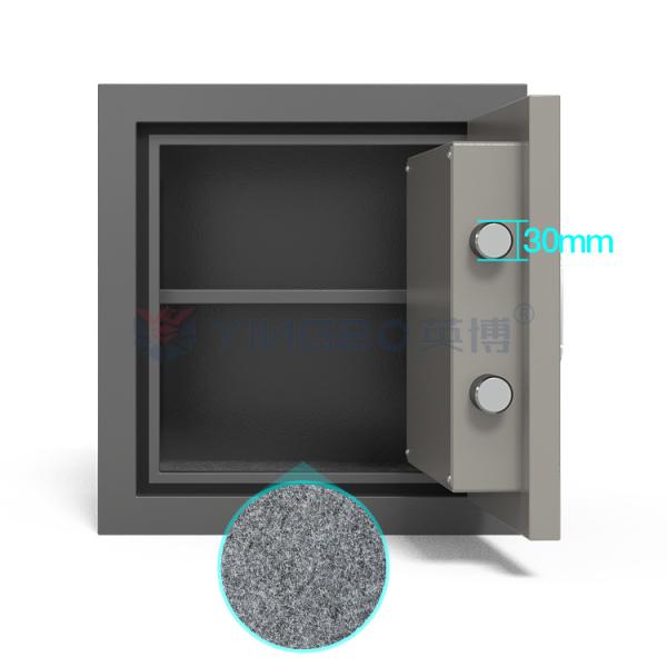 Grade 1 Burglary Fireproof Safe Box 2 Hour Fireproof Solid Steel Construction