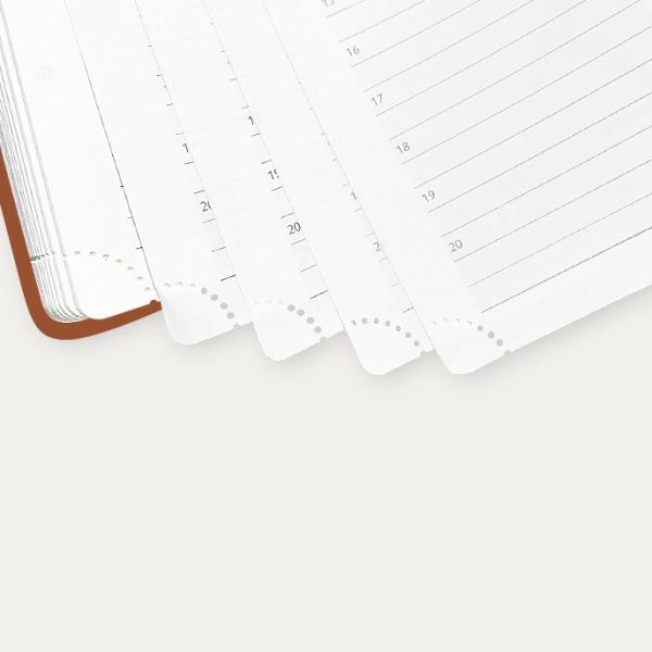 Medium Size 2023 Weekly Planner 2 Page Schedule Paper Pocket Custom