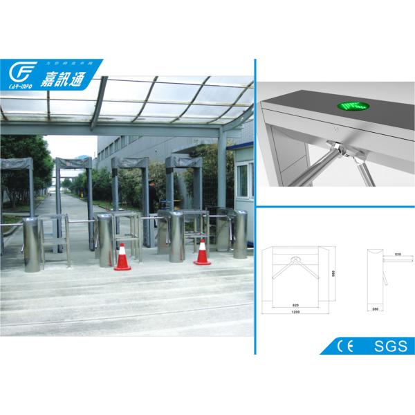 Full Automatic Turnstile Gate With Card Reader , Durable Access Control Turnstile Gate