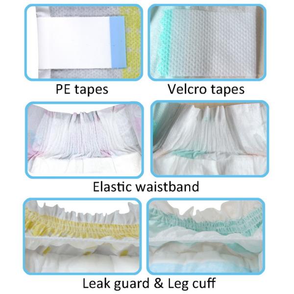 Super Absorption Custom Baby Diapers Safest Disposable Diapers For Babies