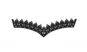 Buy cheap Polyester embroidery lace embroidery trimming for lace neck trim product