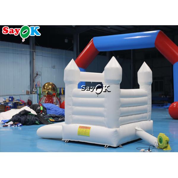Tarpaulin Inflatable Bounce For Wedding Engagement Event Party 3.2x2.5x2.4m