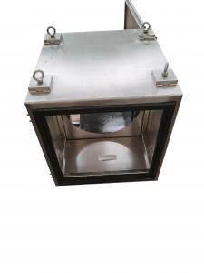 China Stainless Steel Mobile Lead Shielding Boxes Equipment For Testing on sale