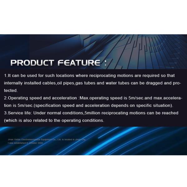 Industrial Grade Engineering Cable Drag Chain for CNC Machine in Construction Works