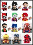8inch Cartoon Marvel Comics The Avengers Plush Toys For Crane Vending Toy