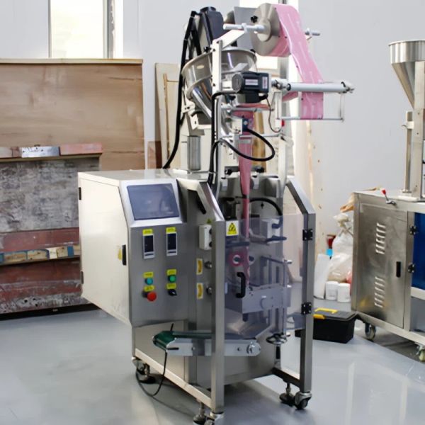 Three Servo Pillow Bag Packing Machine 60 Bags Automatic Powder Filling Machine