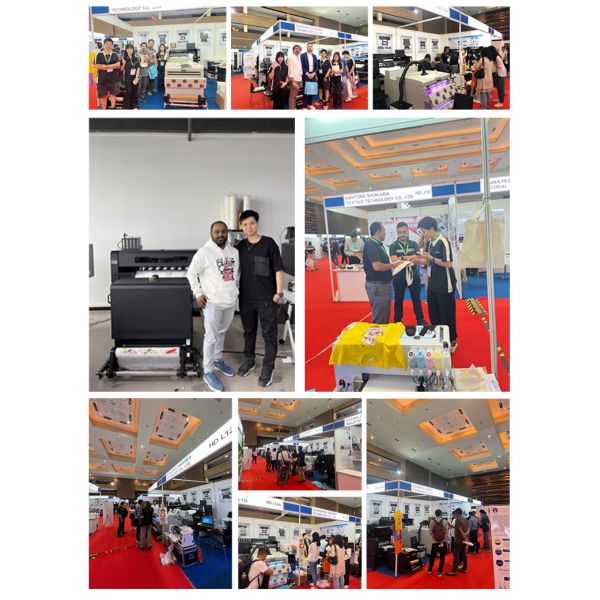 Roll To Roll A2 DTF Printer 42cm Transfer Printer Multi Color PET Film T Shirt Textile Printing Machine