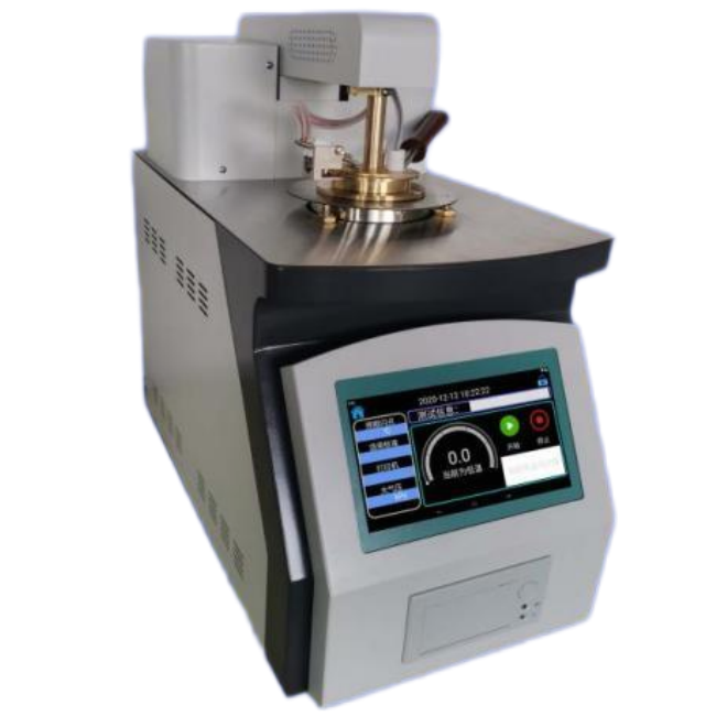 Intelligent Closed Flash Point Tester RT+5℃ ~ 300℃ Electric Ignition PT100 Platinum Resistance ASTM D93