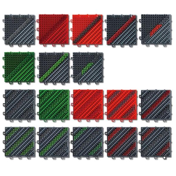 Vinyl Modular Drainage Mats 15x15