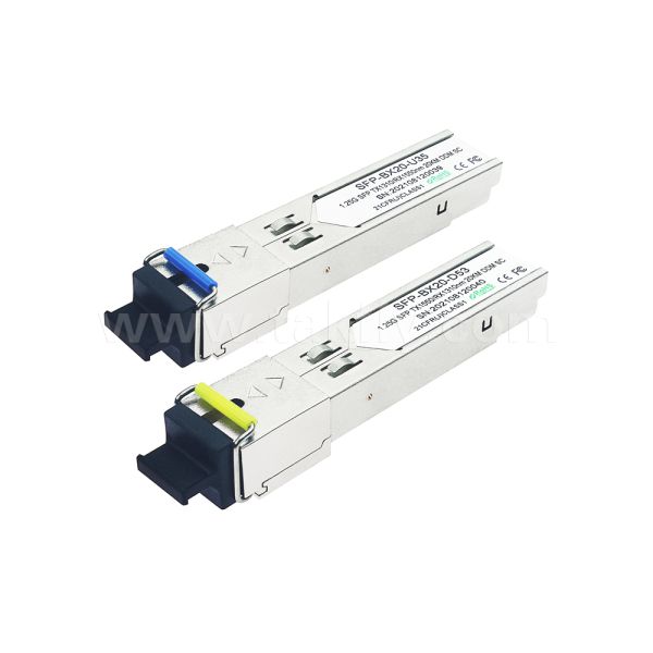 SFP 1.25Gbps 20KM SC Bi-Directional Optical Transceiver Module for Data Center AI FTTX