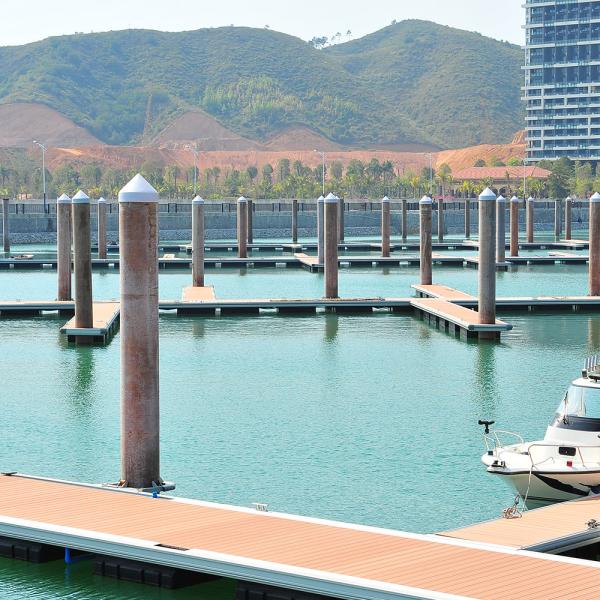 Marina Dock Function Yacht aluminum alloy Floating Dock For Watercraft floating bridge platform