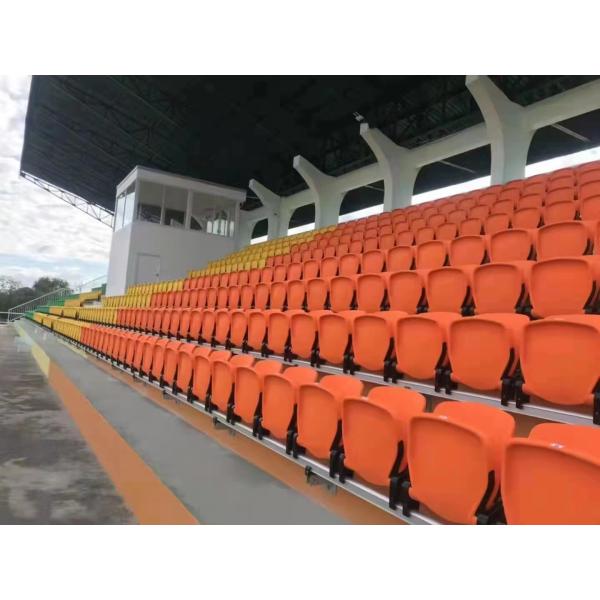Fixed Plastic Stadium Seating Shell Stadium Chair with Floor Mounted Wall Mounted Type and Anti-UV Protection