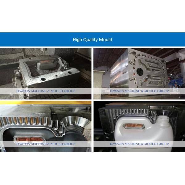 660 mm Mold Platen Size 67 kw Power Jerry Can 20l 25l HDPE Plastic Tank Container Drum Extrusion Blowing Moulding System