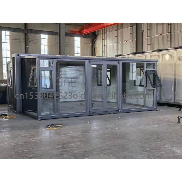 Customized Color 40ft 20ft Prefab Container House 3 Bedroom Movable Foldable Expandable Steel Sandwich Panel Outdoors
