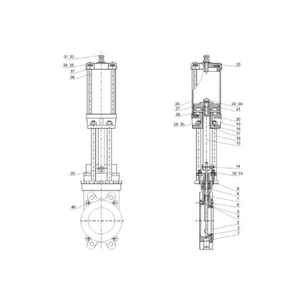 Water Steam Hydraulic Gate Valve For Automatic Control Systems Papermaking Fields