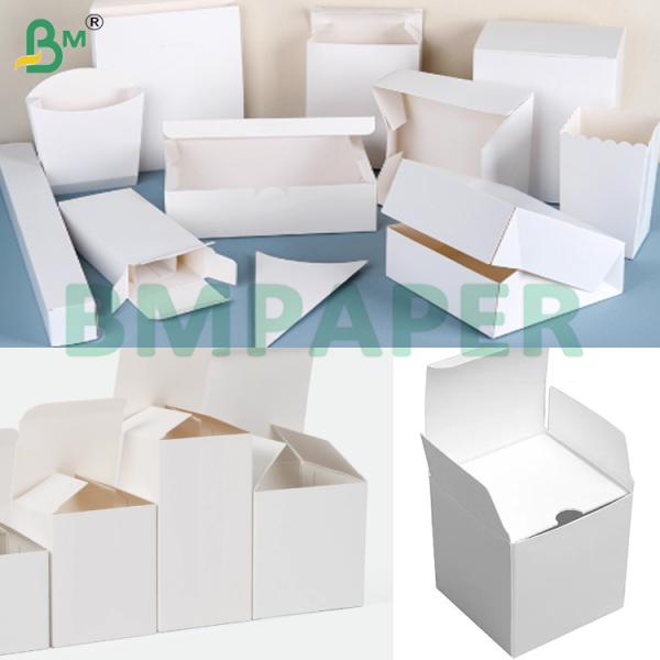 350gsm One Side Coated High Stiffness Cake Packing White Cardboard 350gsm One Side Coated High Stiffness Cake Packing White Cardboard