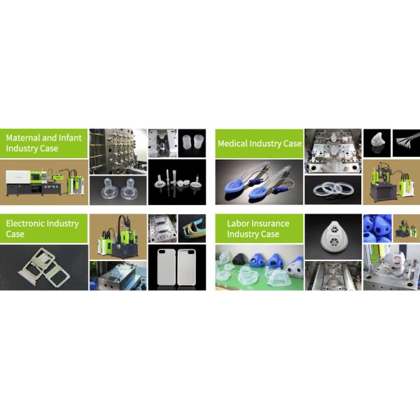 Liquid Automatic Injection Molding Machine , Silicone Teat Baby Milk Bottle Machine