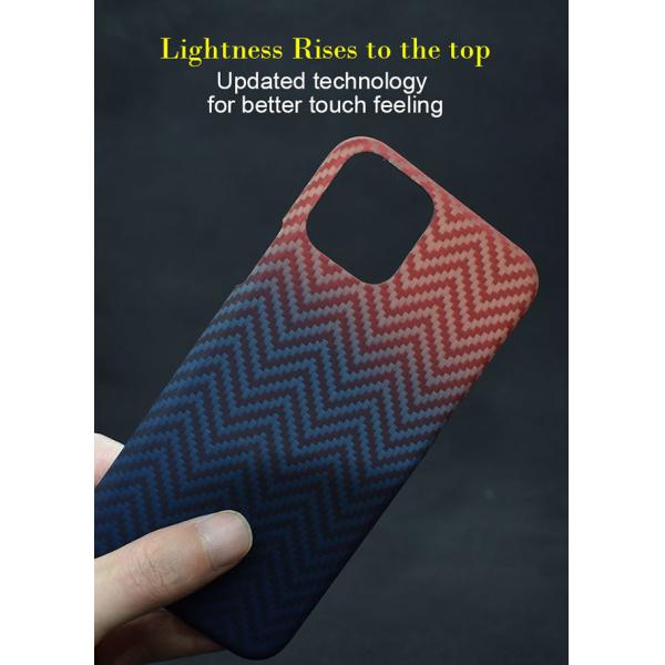 Customized Color iPhone Aramid Case For iPhone 11 Pro Max iPhone Carbon Case