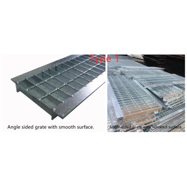 Entrance Door Mat Stainless Bar Grating For Drain Water / Mud Removal