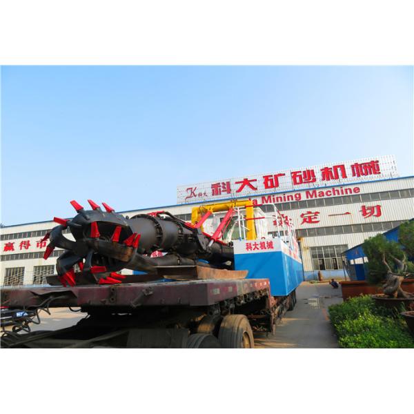 10m 6 Inch River Dredger 7000m3/hr River Sand Dredging Machine