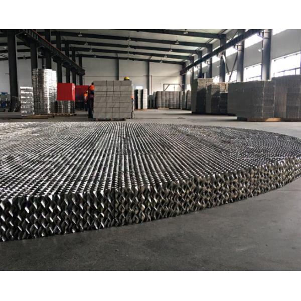 316L CY / BX Metal Tower Packing In Distillation Column