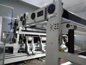 China Automatic Servo Motor 650mm Roll Rewinding Machine on sale