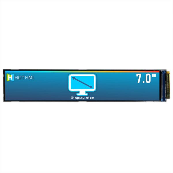 7.0 Inch 280x1424 MIPI LCD Display Sunlight Readable OTA7290B